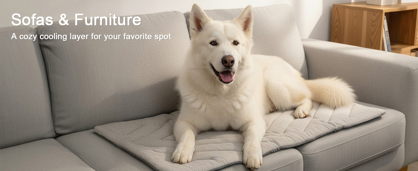 A cozy cooling layer for your favorite spot