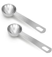 2 PCS 2 Teaspoon(10 mL | 10 cc | 2 Tsp | 2/3 Tablespoon) Stainless Steel Single Measuring Spoon, ...
