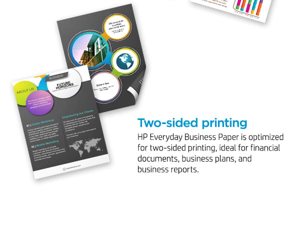 two-sided duplex business printing paper
