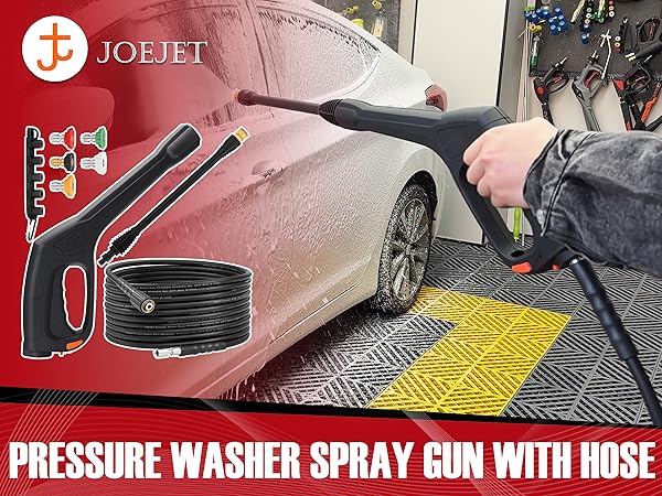 pressure washer hose gun