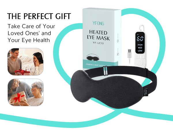 heated eye mask