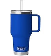 YETI Rambler 35 oz Straw Mug 2.0 - Double-Wall Vacuum Insulation for Cold Beverages – Dishwasher ...