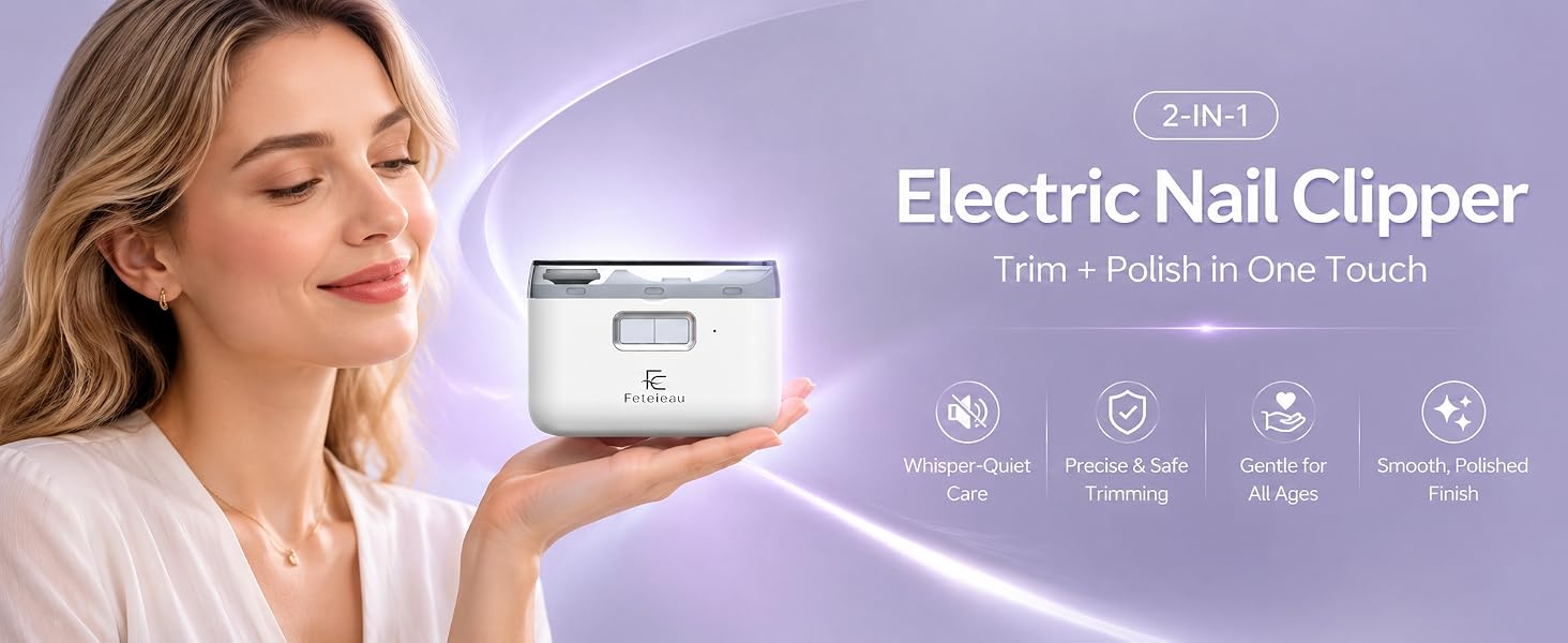 Automatic Electric Nail Clipper