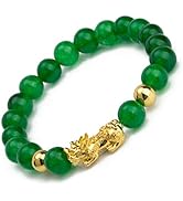 Fengshui Porsperity Jade Bracelet Lucky Charm Feng Shui Black Obsidian Wealth Bracelet Gift For M...