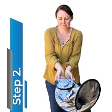 EzyShade Folding (Step 2)