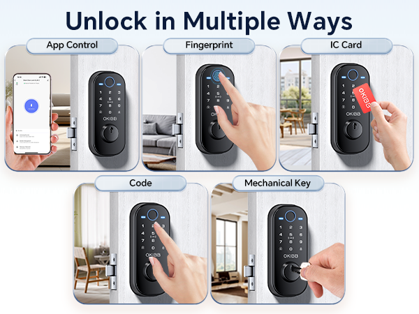 keyless entry door lock