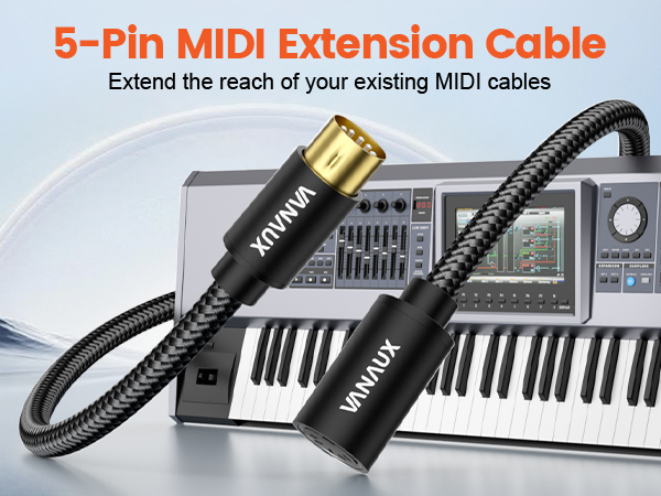 MIDI Extension Cable