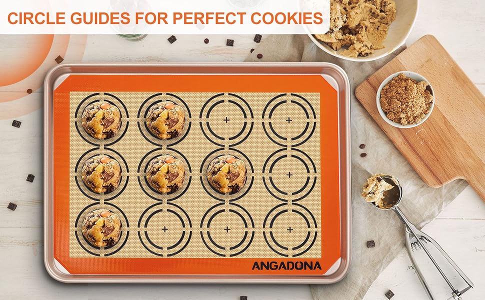 silicone baking mat cookie matrg mats