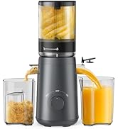 Juicer Machines, TUUMIIST Cold Press Juicer with 5.3" Extra Large Feed Chute Fit Whole Fruits & V...