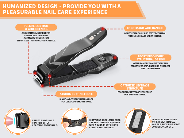 Introducing the features of ROOOG Nail Clippers