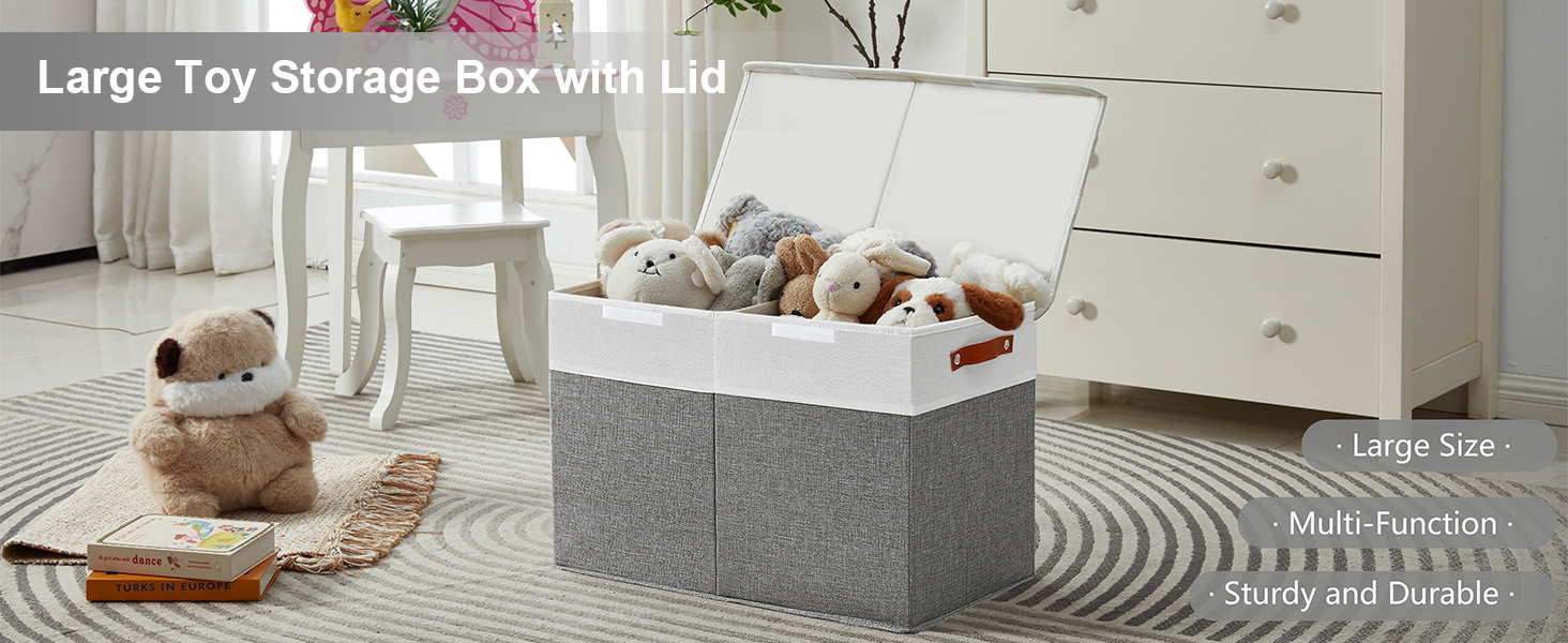 Fabric Large Toy Storage Bins