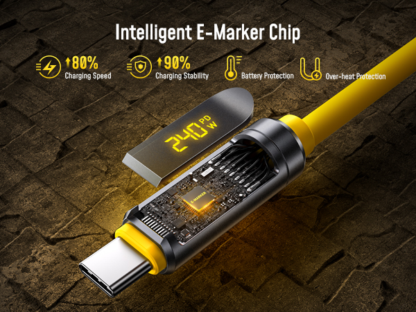240w usb c cable fast charging