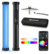 Lume Cube RGB Tube Light Mini for Photo & Video | RGBWW Full Color Tube Light | Bluetooth App Con...