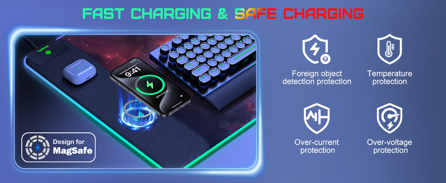 15W Fast wireless charging
