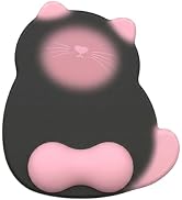 Gel Mouse Pad with Wrist Rest for Mouse Ergonomic Cat Mouse Wrist Rest Non-Slip Silicone Cute Mou...