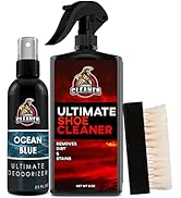 Sneaker Cleaner Kit | Shoe Cleaner + Shoe Deodorizer Spray + Premium Brush | Used for Sneakers, T...