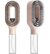 2-in-1 Detangler Hair Brush, With Built-In Mister Spray, Wet & Dry Detangling Brush for Curly, Wa...