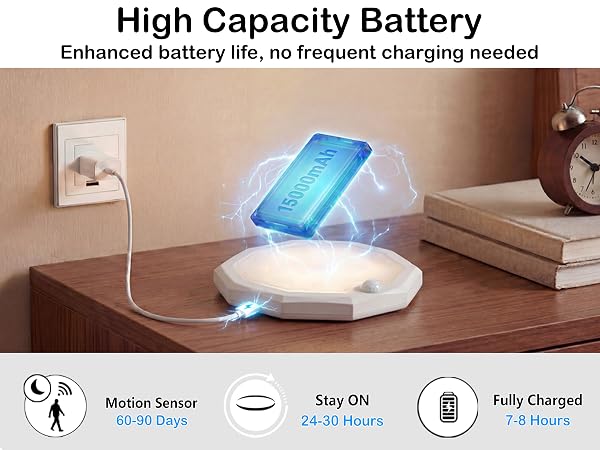 Rechargeable Motion Sensor Ceiling Light