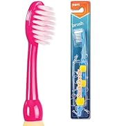 SmileGoods Y263 Child Toothbrush, 26 Tuft, Soft Extended Reach Bristle, With Bubble Grip, 72 Indi...