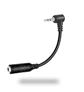 2.5mm Male to 3.5mm Female