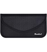 Signal Blocking Bag, Techion RFID Faraday Bag Shield Pouch Wallet Case for Cell Phone and Car Key...