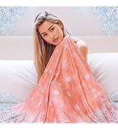 Cooling Blanket with Double Sided Cold Effect, Queen Size Lightweight Breathable Summer Oversize ...