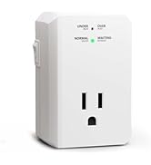 BSEED Single Outlet Surge Protector, Small Surge Protector Wall Tap with Ground Protected Light I...