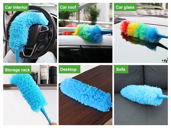 electrostatic dusters for cleaning