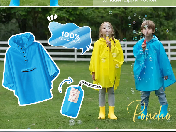 kids rain jacket