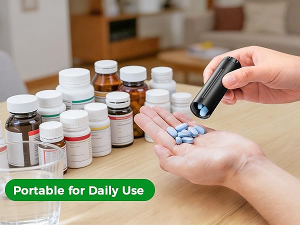 pill holder for purse