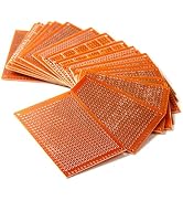 30-Piece Set of Soldered Prototype PCBs, Suitable for DIY 5x7 cm Circuit Boards