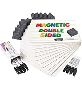 Charles Leonard Magnetic Lapboard Class Combo Pack, Includes 12 Each: 2 Sided Plain/Lined 9 x 12 ...