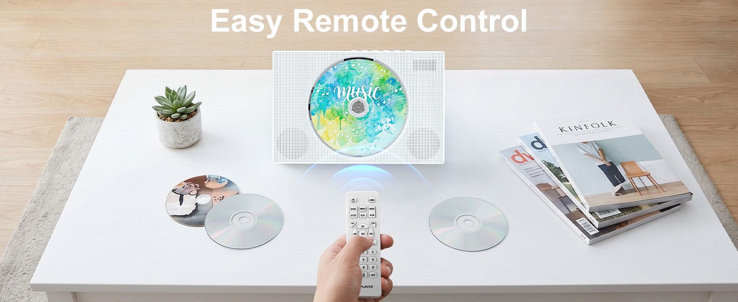 CD Player with Remote Control