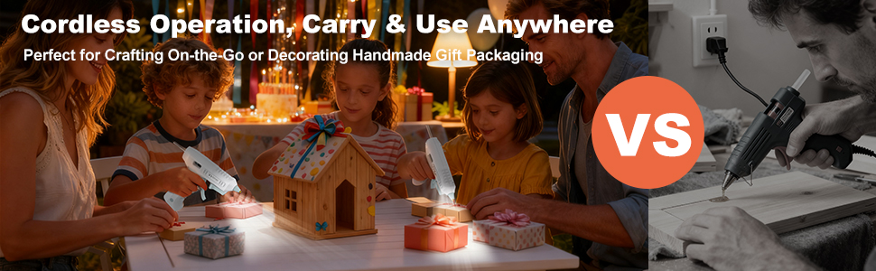 Cordless Hot Glue Gun