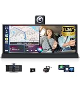 2025 11.26'' Apple CarPlay Screen for Car Tablet Pro Max 2025 Wireless Car Play Android Auto Scre...
