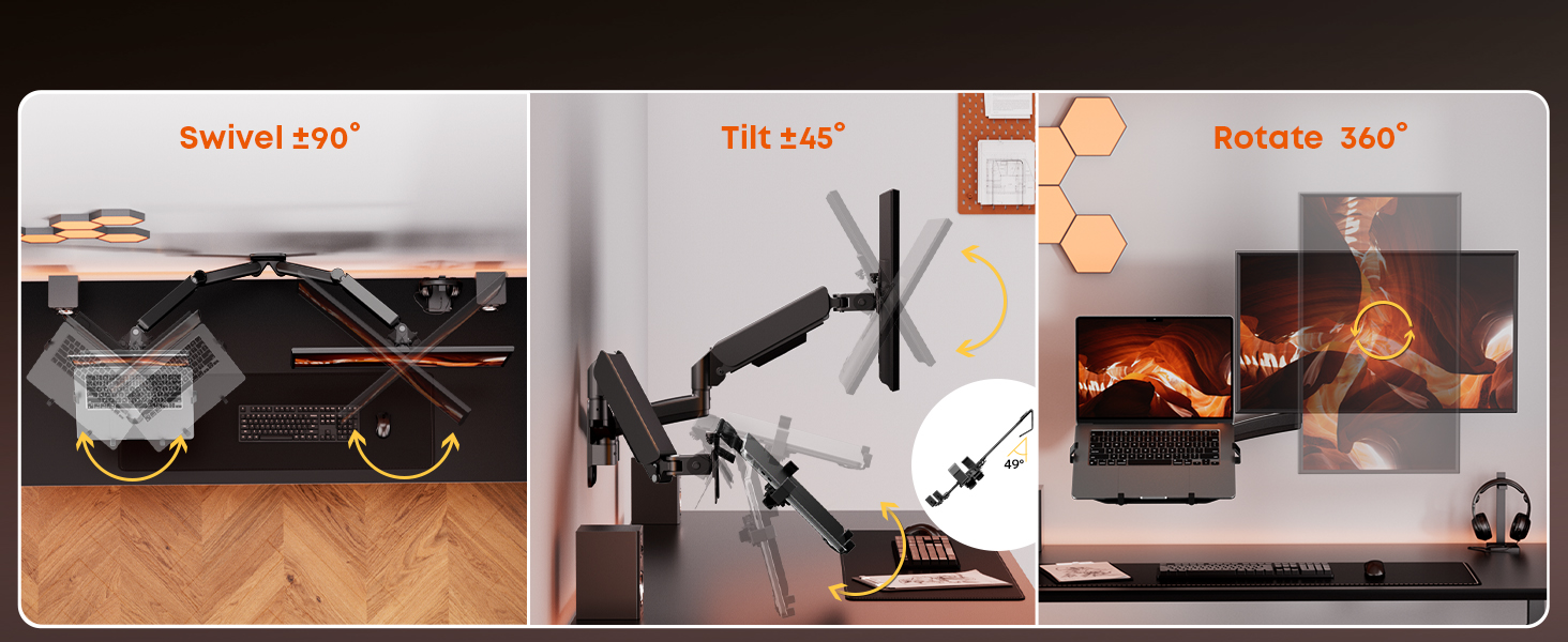 Angle Adjustability