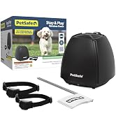 PetSafe Stay & Play Wireless Fence, 2 Dog, Up to 3/4 Acre | Includes 2 Replaceable-Battery Collar...