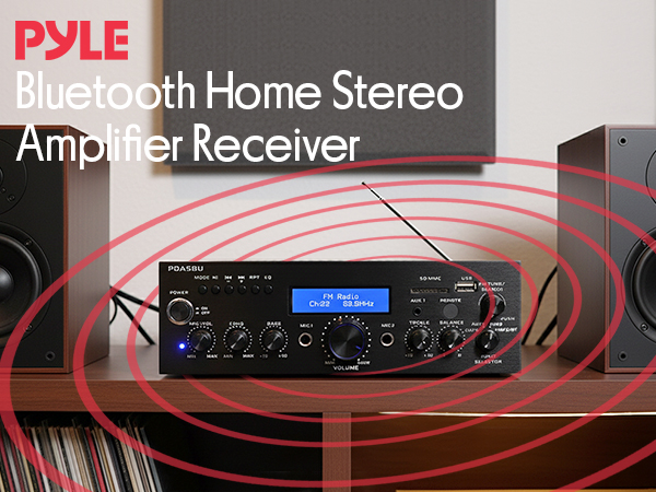 home theater audio stereo system components amplifier bluetooth receiver amp with amplificador
