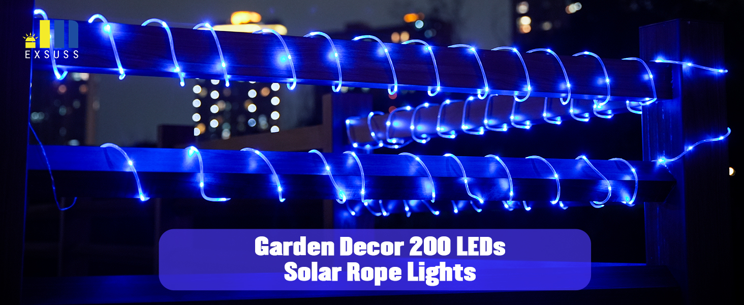 solar rope lights