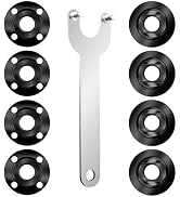 Angle Grinder Attachments 9PCS Nut Grinder Angle Grinder Wrench Kits 5/8-11 Flange Metal Lock Nut...