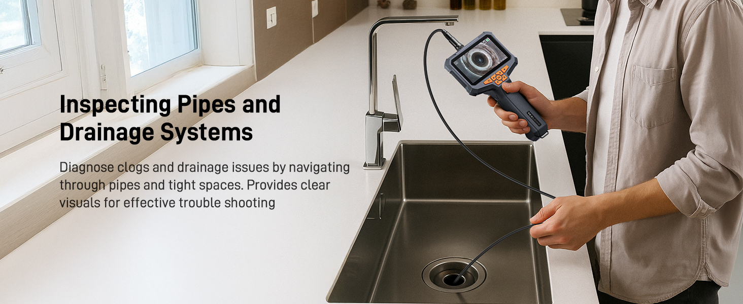 Inspecting Pipes and Drainage Systems