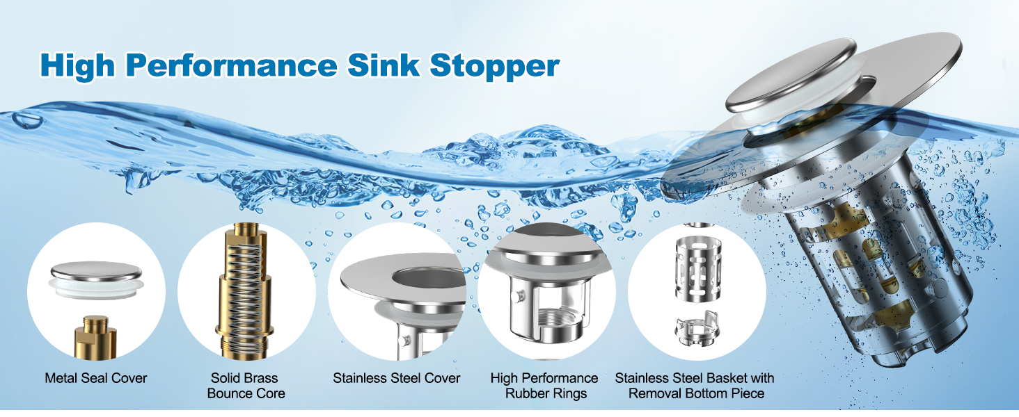 bathroom sink stopper