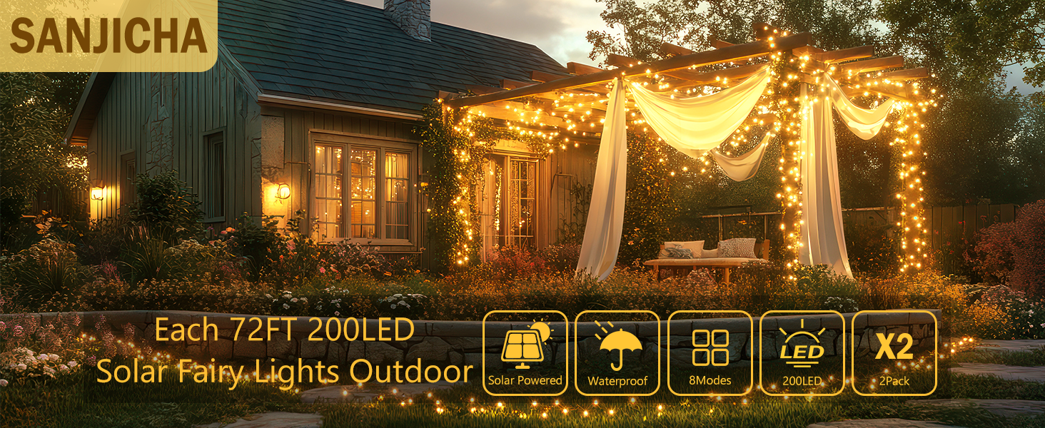 solar fairy lights