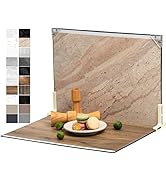 MDAOCRY Photo Backdrop Board for Product Photography, 10 Pcs 20 Patterns Small Tabletop Food Back...