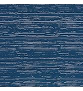 VEELIKE Indigo Blue Grasscloth Peel and Stick Wallpaper Textured Grasscloth Wallpaper Prepasted 1...
