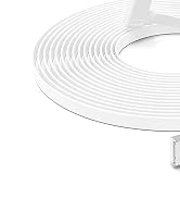 Itramax Flat USB C Cable 20FT/6M,2Pack Right Angle USB A to Type C Extension Charger Cord for Sec...