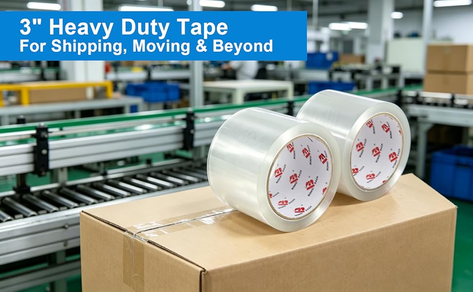 clear tape wide
