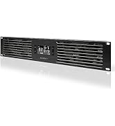 AC Infinity CLOUDPLATE T7, Rack Mount Fan Panel 2U, Exhaust Airflow, for cooling AV, Home Theater...