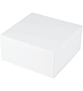 PLINJOY Magnetic Gift Box 15 Pack White Large Gift Box with Lids Closure in Bulk, Luxury Cardboar...