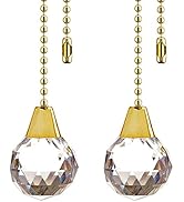 Akahttbn Ceiling Fan Pull Chain Chain Extender Extension for Ceiling Light Fan Chain 12 Inches Pr...